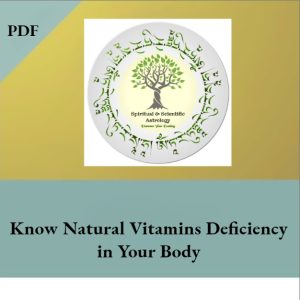 SSAP025: Know Natural Vitamins Deficiency in Body